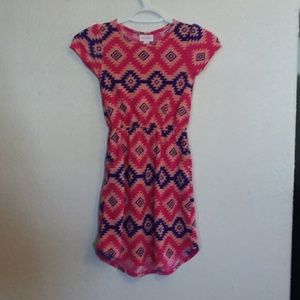 Girls Lularoe Mae dress size 8